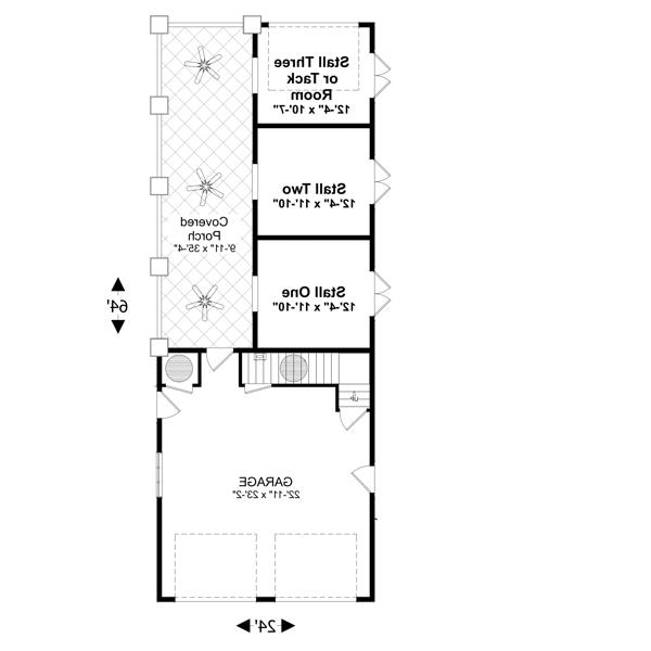 Lower Floorplan image of Cimarron Place House Plan